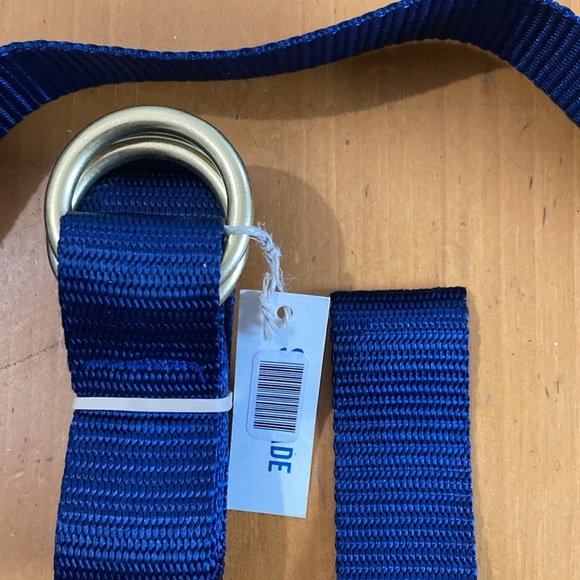 NWT Sailormade USA Nautical Webbing Belt Navy - Picture 2 of 3